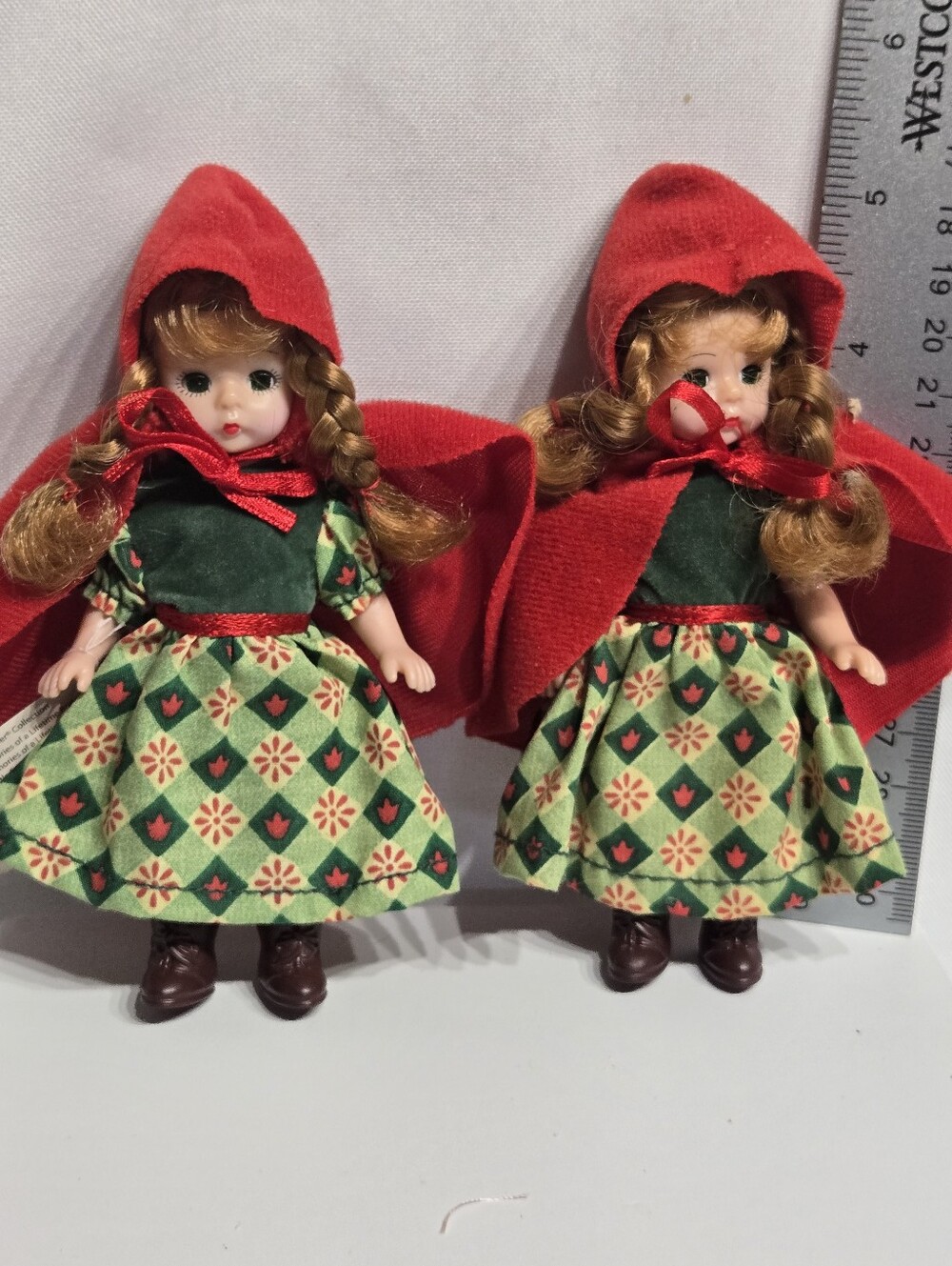 5" mini collectible Madame Alexander dolls McDonald's Little Red Riding Hood GUC